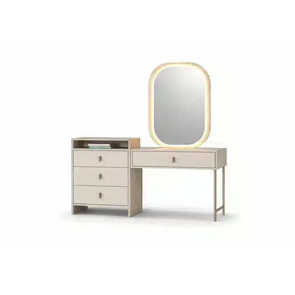 Bedroom set furniture finish and room styling view - image 49246