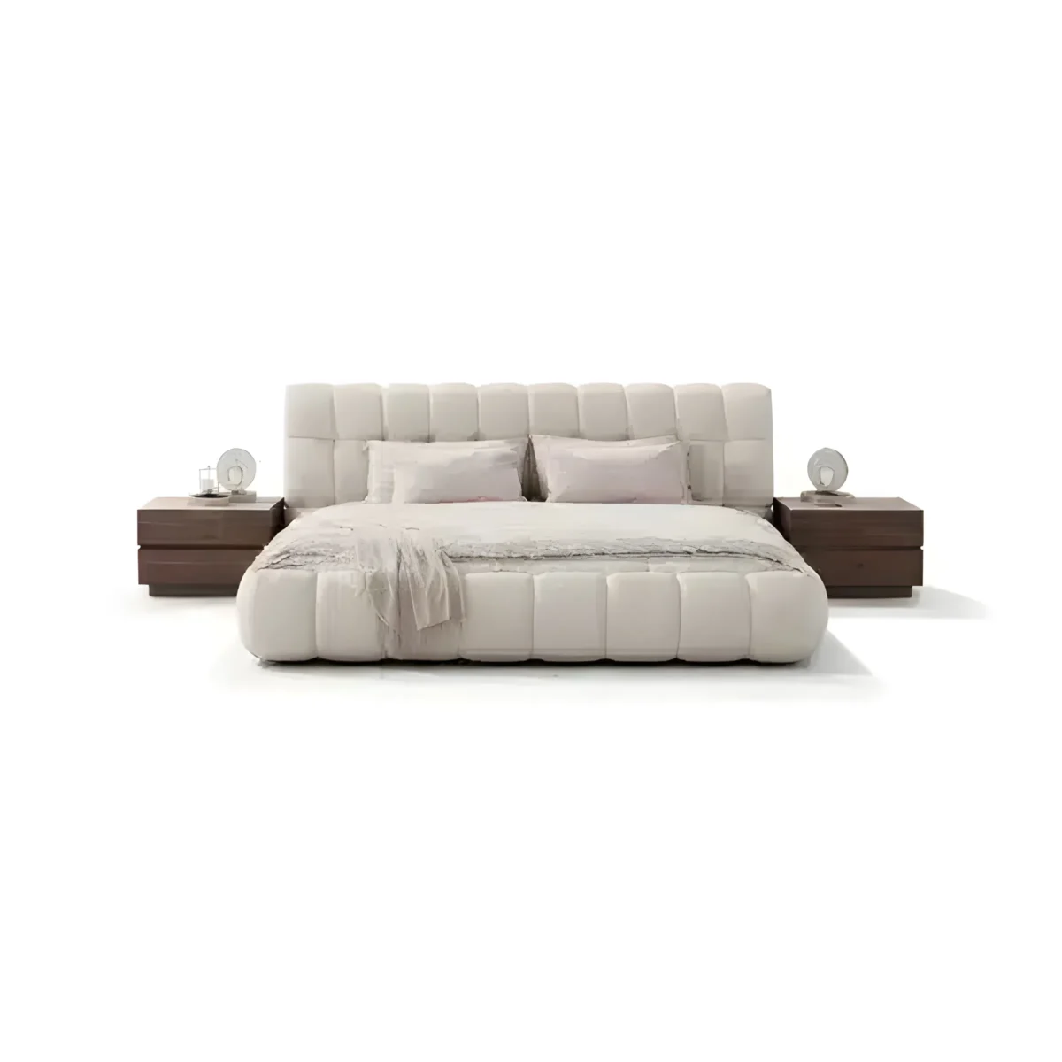 Celen Bed and Nightstand Set