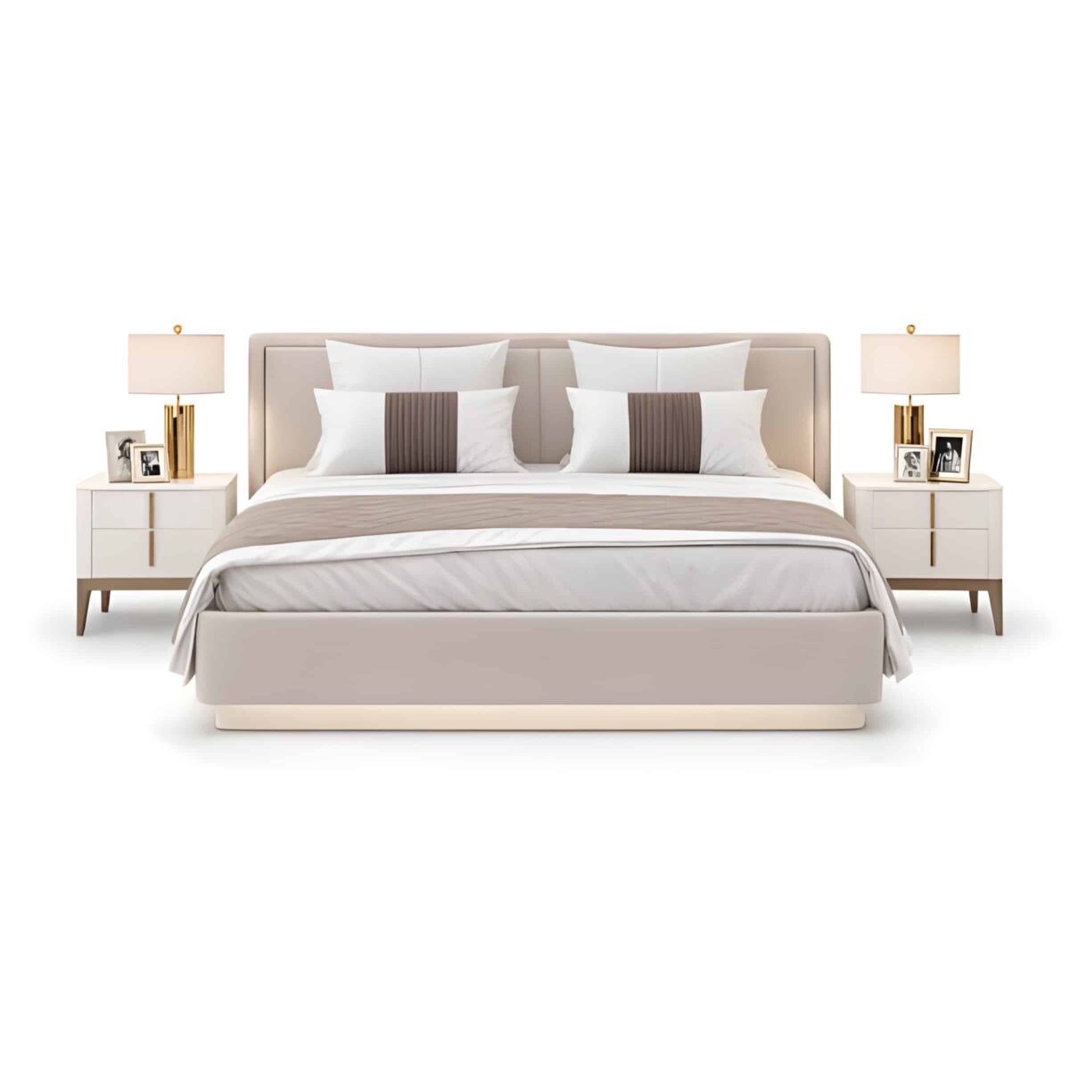 Tora Bed and Nightstand Set