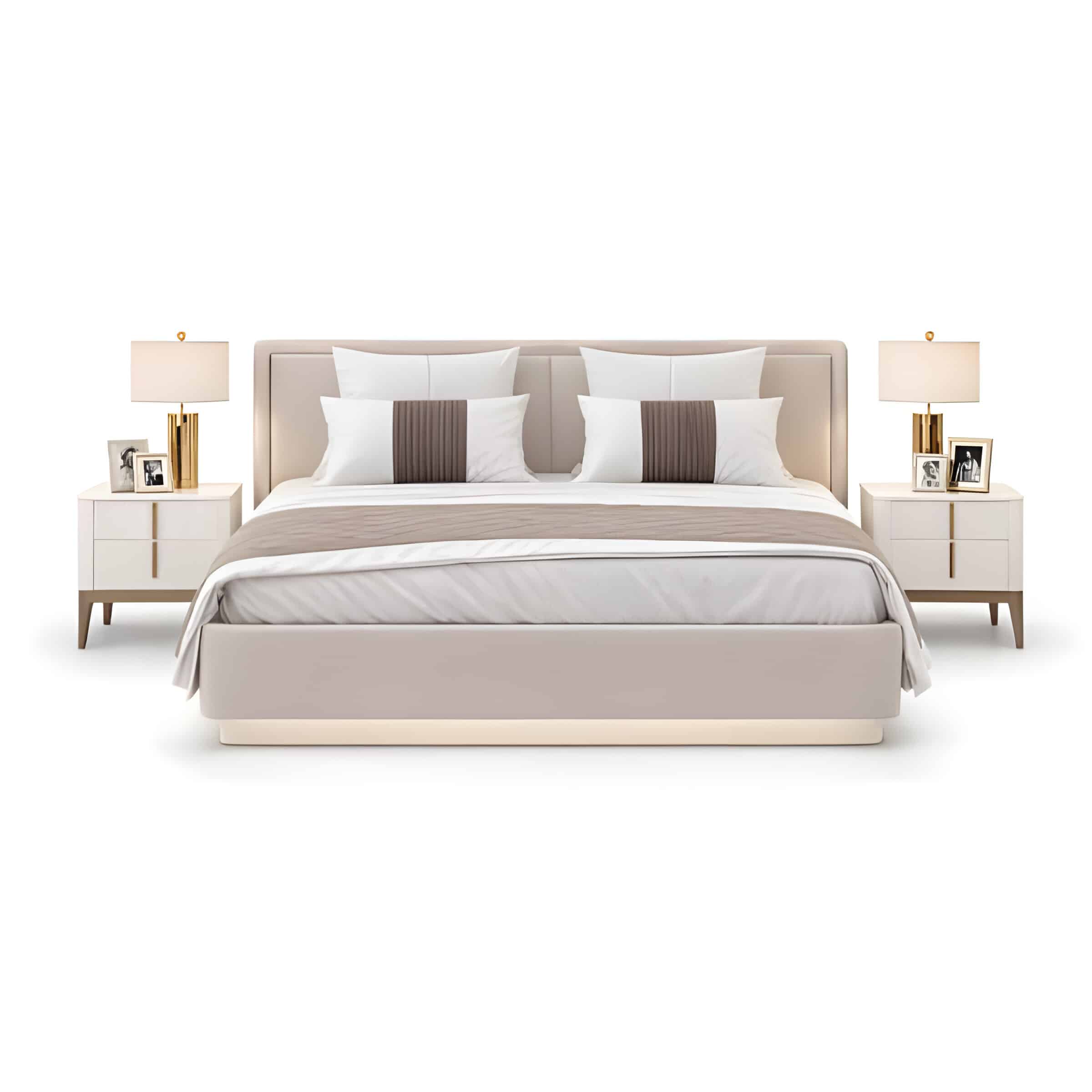 Tora Bed and Nightstand Set