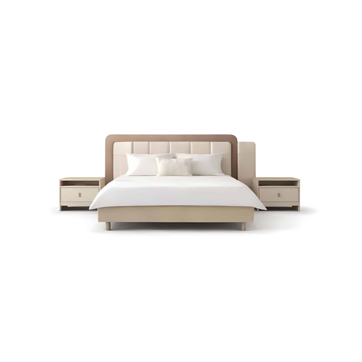 Rora Bed and Nightstand Set