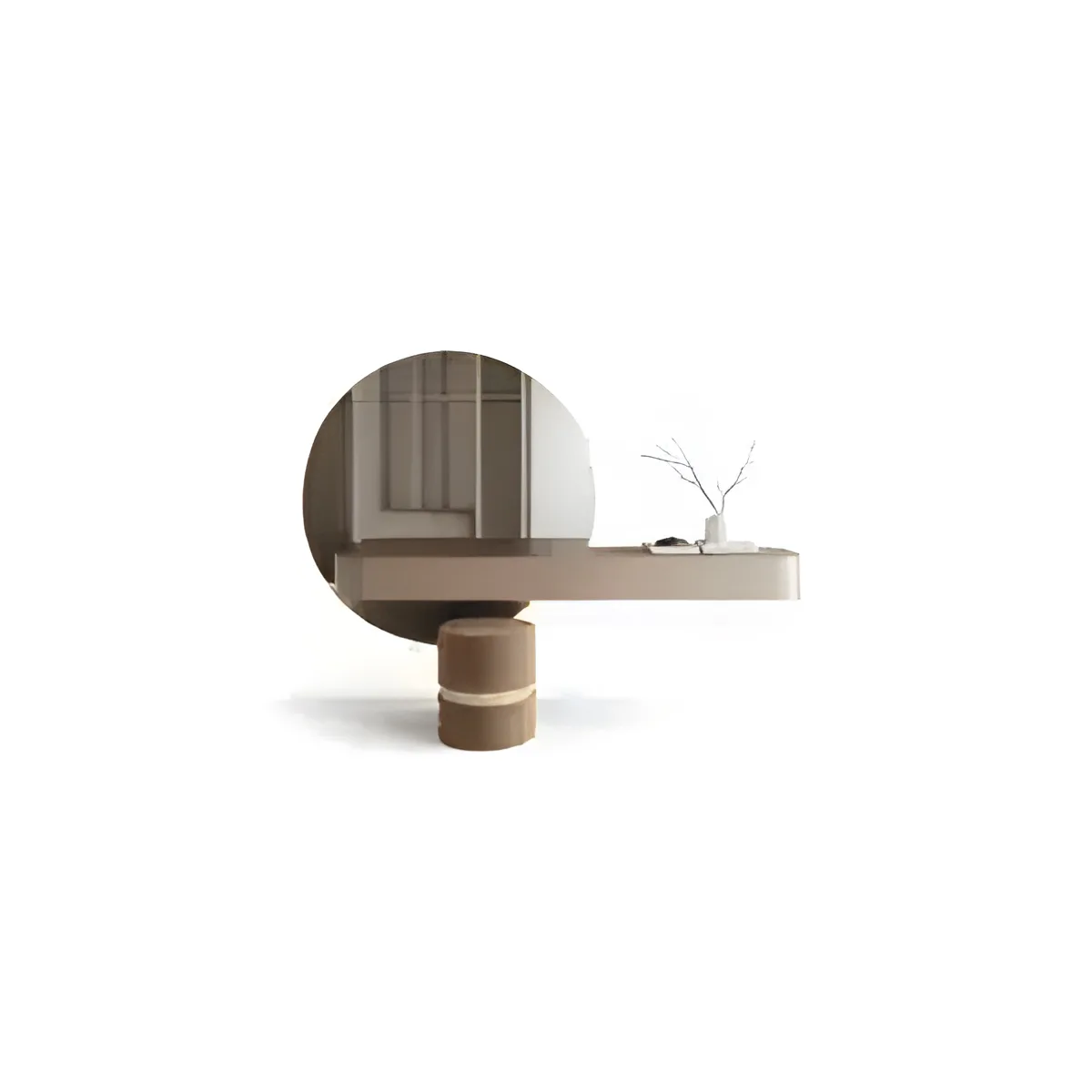 Sina Dresser Set angled view for bedroom furniture at El Malek