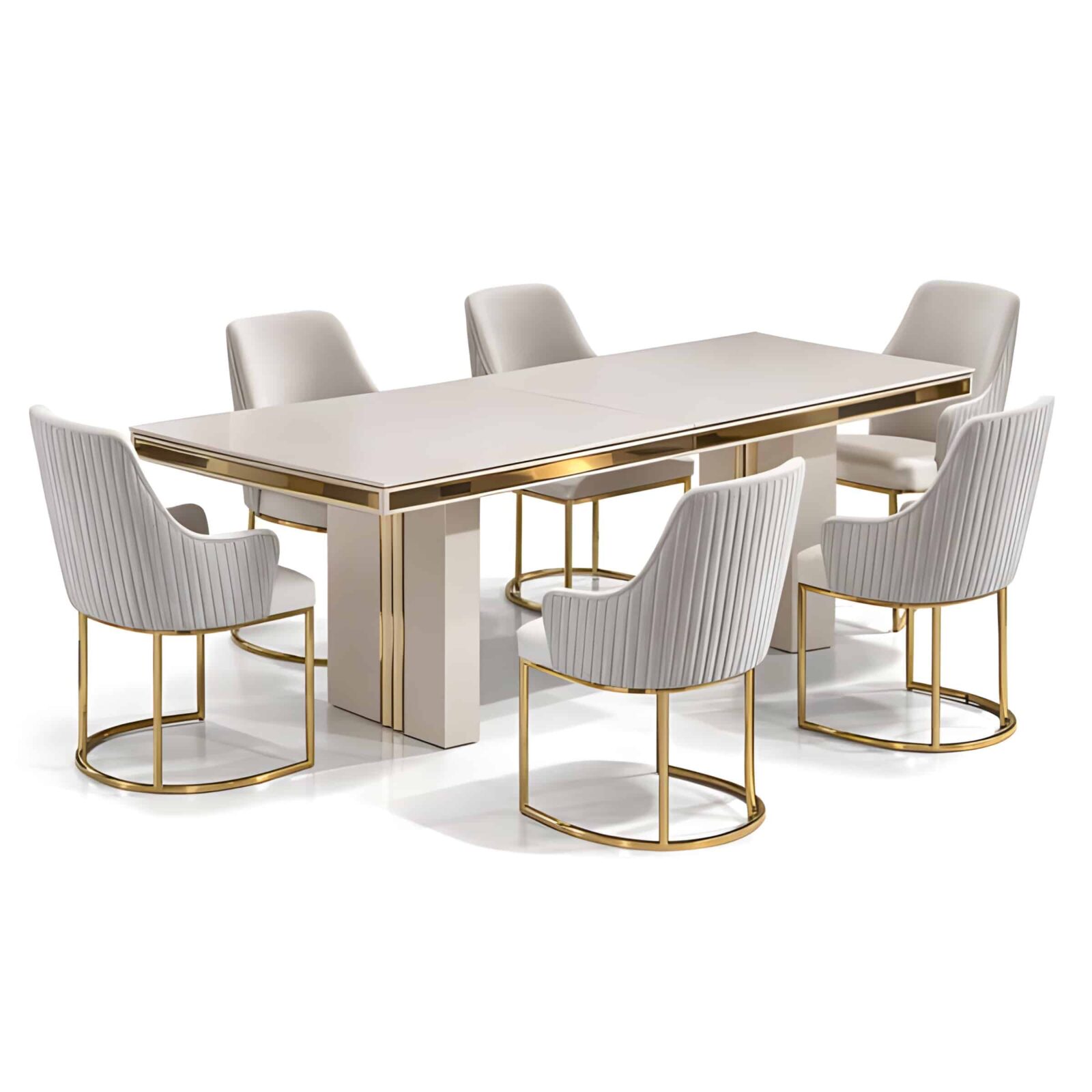 Dining Room Set showcase view for elegant dining spaces Angle