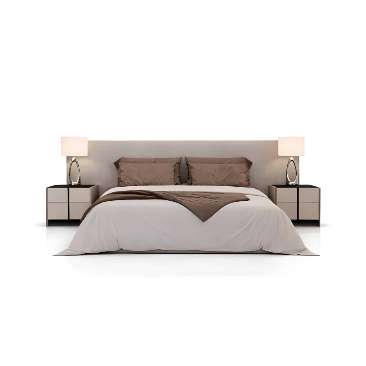 Avela Bed and Nightstand Set
