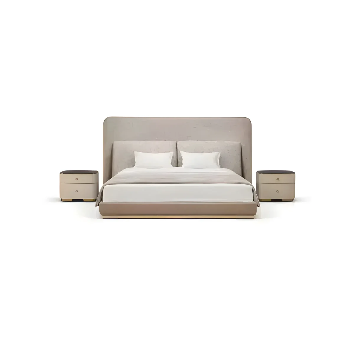 Vero Bed and Nightstand Set