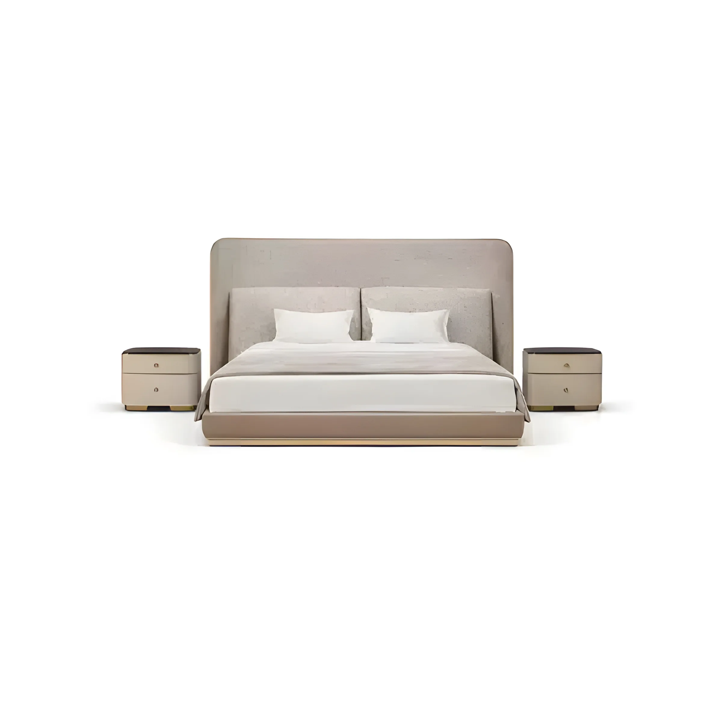 Vero Bed and Nightstand Set