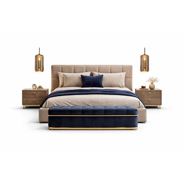 Bedroom set side storage and bedroom layout - image 46991