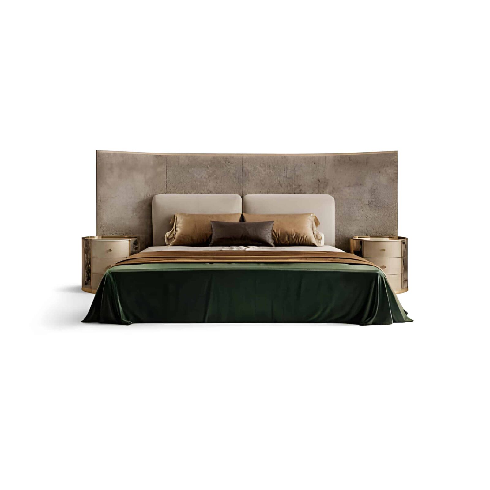 Mova Bed and Nightstand Set