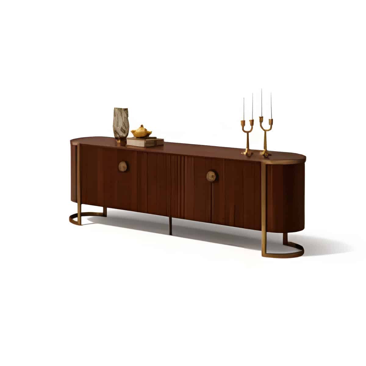 Rira Buffet with a side profile for a modern dining area