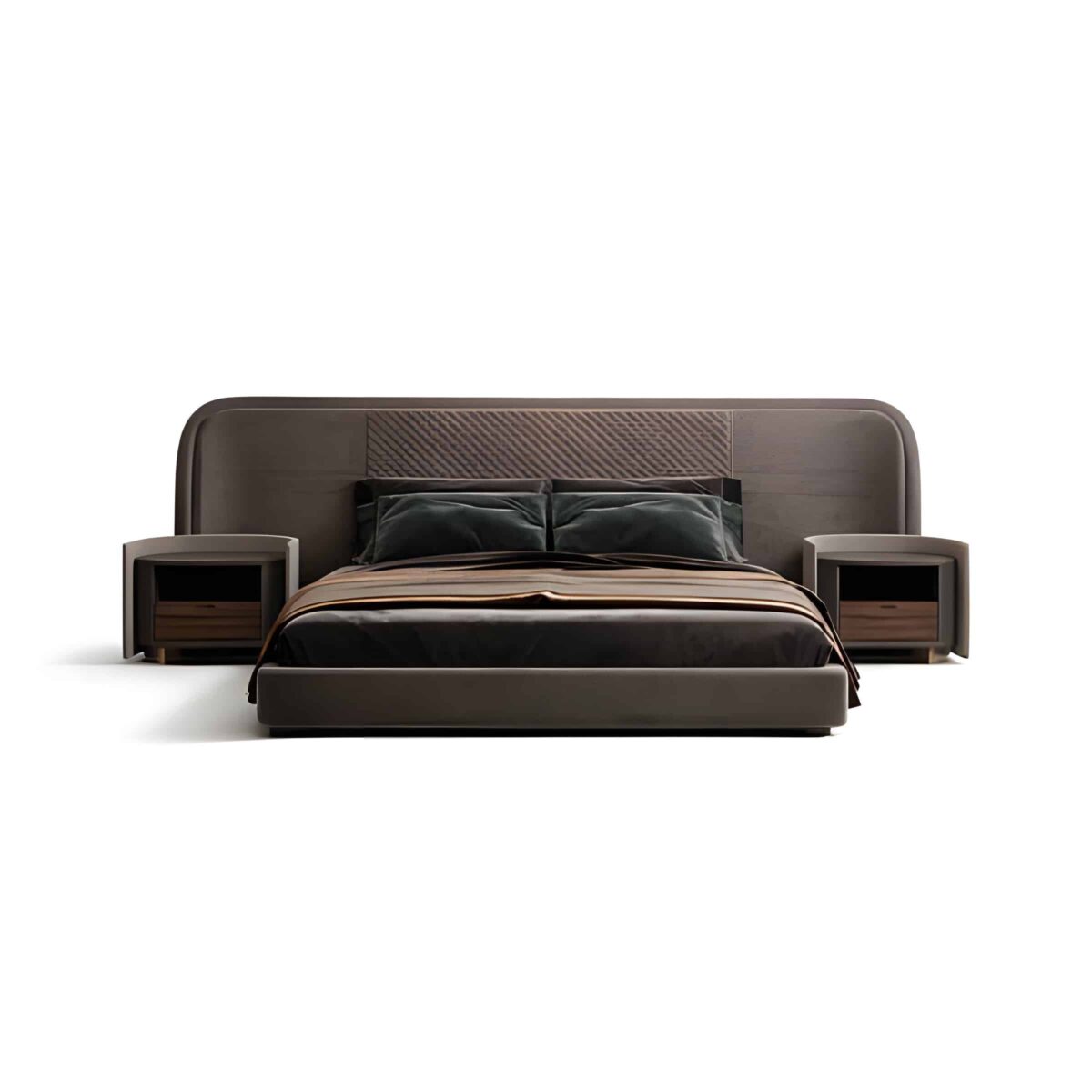 Lora Bed and Nightstand Set