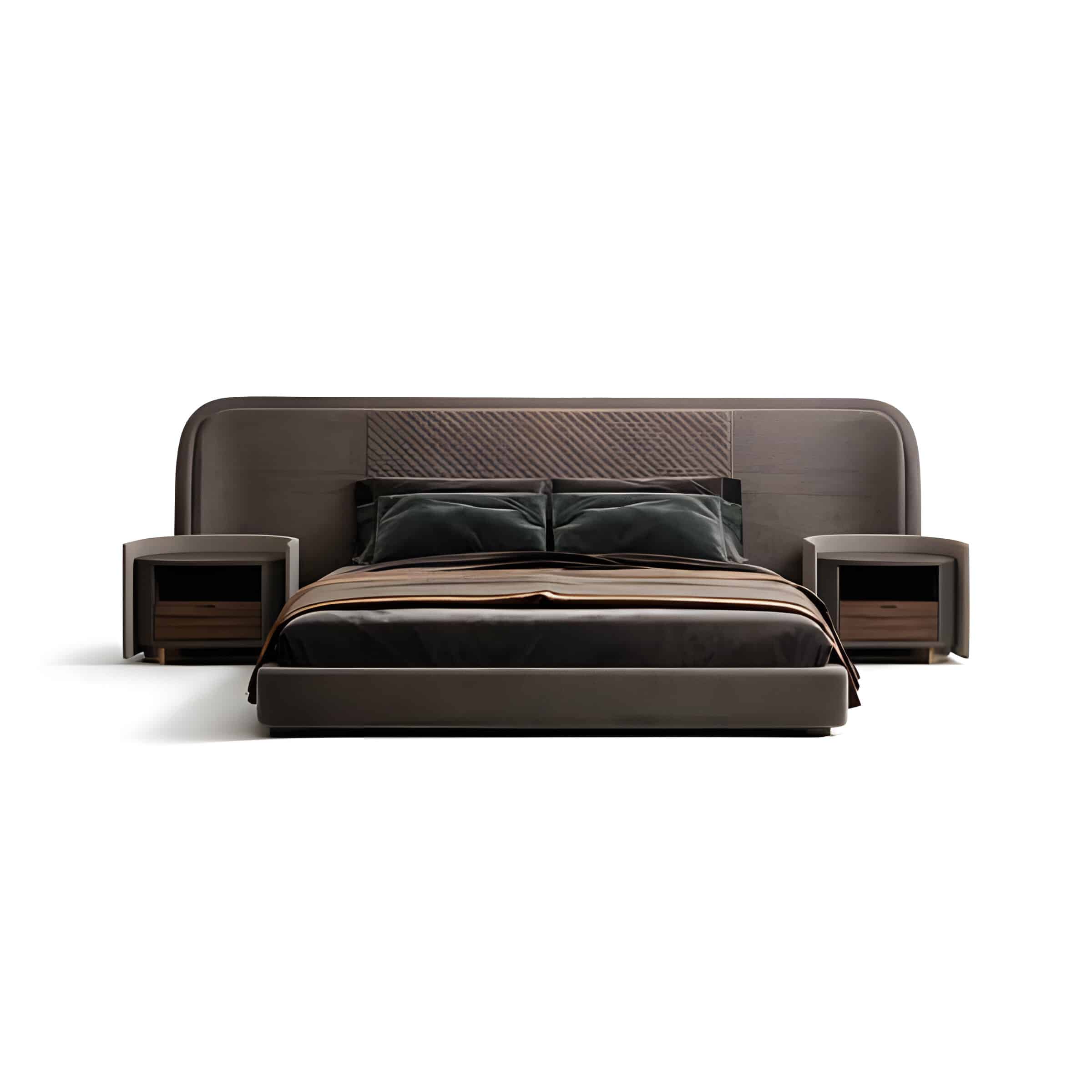 Lora Bed and Nightstand Set