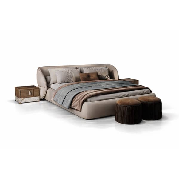 Bedroom set furniture finish and room styling view - image 47022