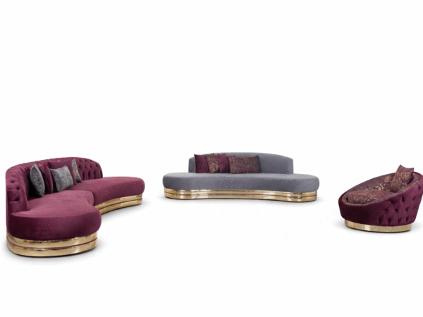 Avina Living Sofa clean view for organized living room spaces