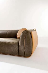 Axton Living Sofa angled view for modern living room sofa furniture