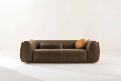 Axton Living Sofa front view for modern living room sofa furniture