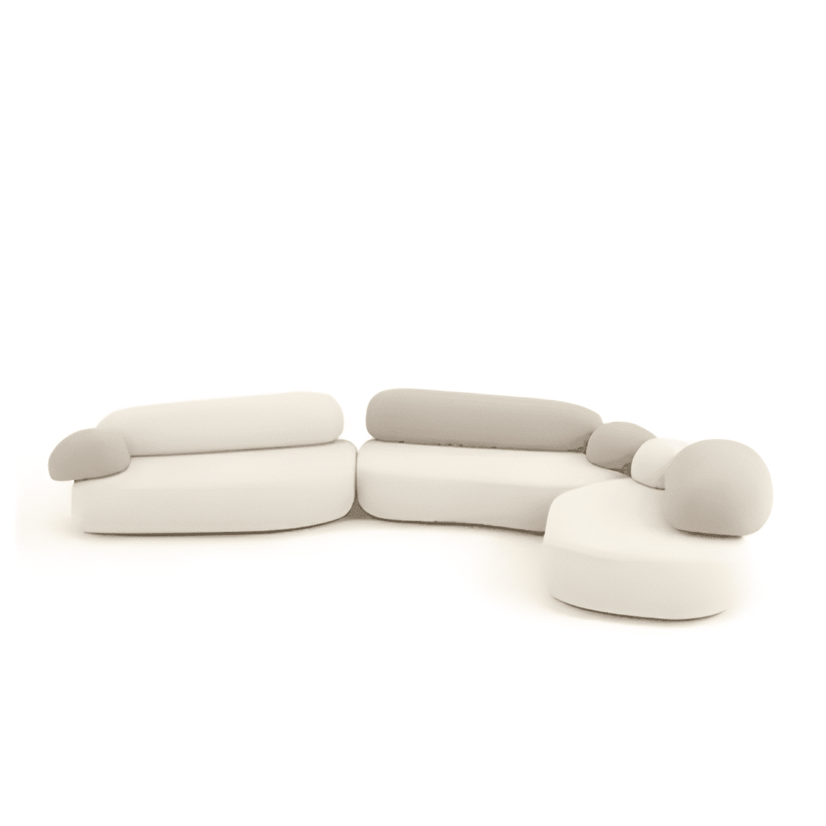 Mist L Shape front view for modern L Shape living room furniture