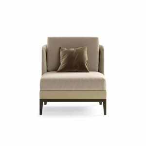 Atros Living Chair side profile for refined home seating