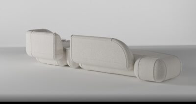 Simo L Shape shown in angled view for stylish home seating
