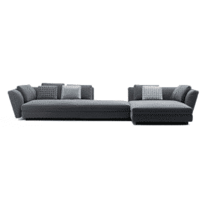 Zoren L Shape shown in angled view for stylish home seating