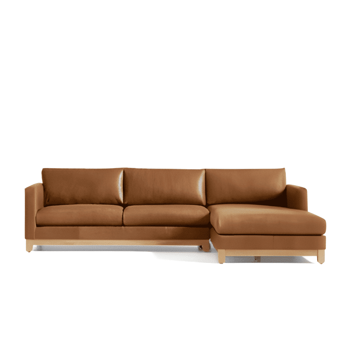 Tavo L Shape front view for modern L Shape living room furniture