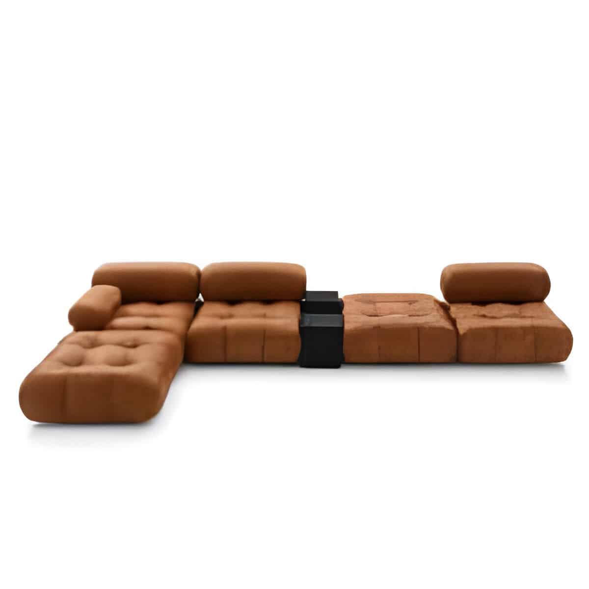 Neroa L Shape front view for modern L Shape living room furniture