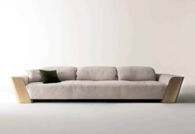 Coal Living Sofa front view for modern living room sofa furniture