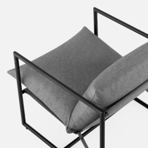 Brew Living Chair catalog view for polished furniture displays