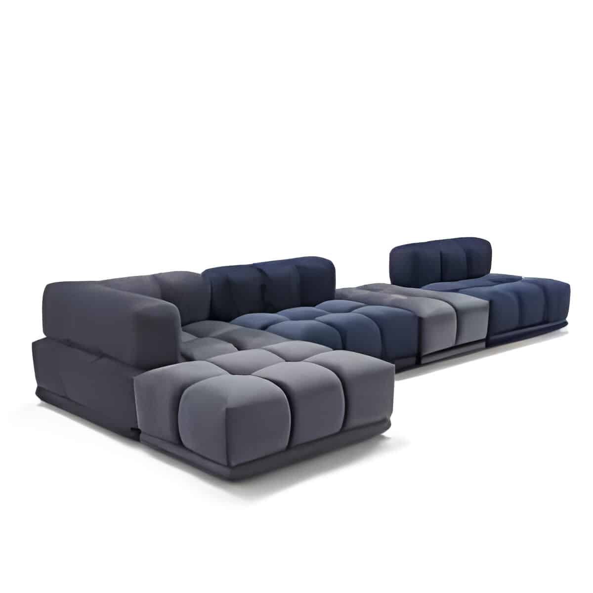 Hanty L Shape front view for modern L Shape living room furniture
