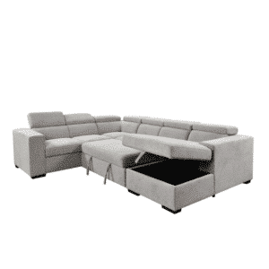 Rumi L Shape shown in angled view for stylish home seating