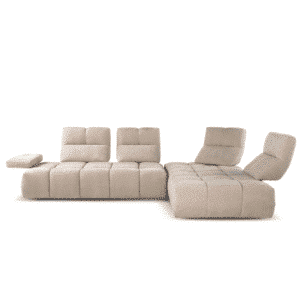 Leaf L Shape shown in angled view for stylish home seating