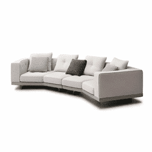 Sora L Shape shown in angled view for stylish home seating