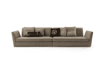 Glixy Living Sofa angled view for modern living room sofa furniture