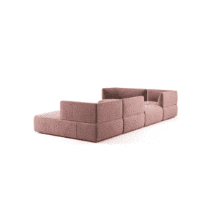 Trega L Shape shown in angled view for stylish home seating