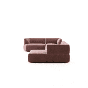 Trega L Shape sofa design in room view for contemporary interiors