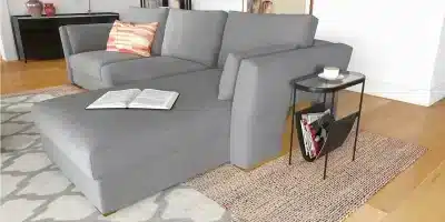 Krylo L Shape sofa design in room view for contemporary interiors