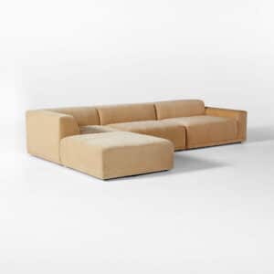 Kylox L Shape sofa design in room view for contemporary interiors