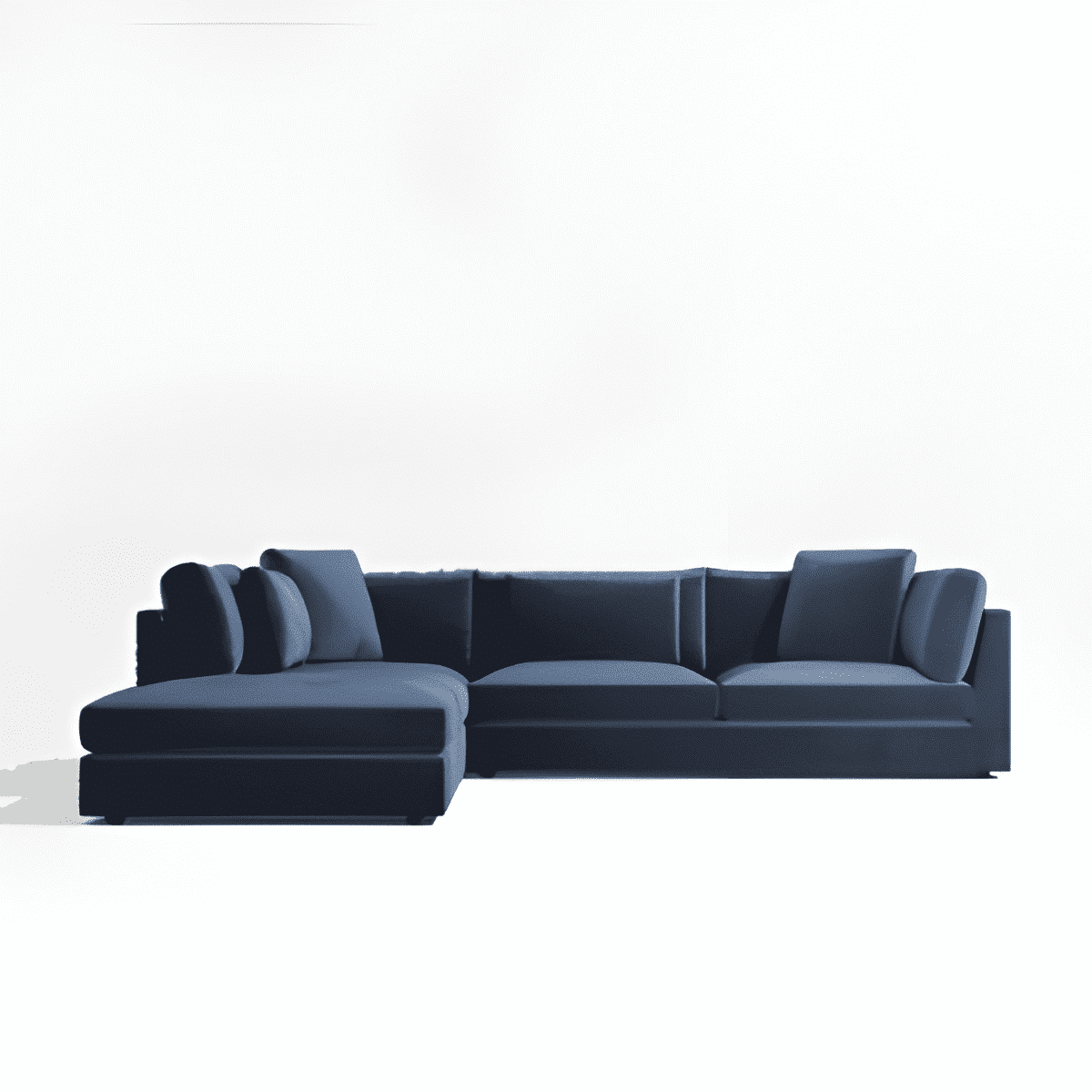 Kynzo L Shape front view for modern L Shape living room furniture