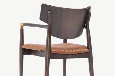 Liro Dining Chair angled view for dining room furniture