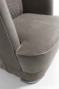 Lixor Living Chair side profile for cozy living room furniture