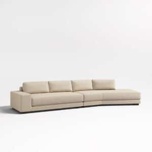 Luxar L Shape L shaped sofa detail view for comfortable living spaces