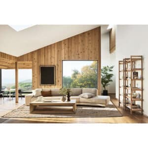 Luxar L Shape shown in angled view for stylish home seating