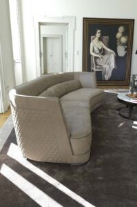 Mist Living Sofa angled view for modern living room sofa furniture