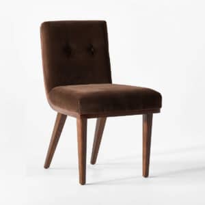 Mira Dining Chair angled view for dining room furniture