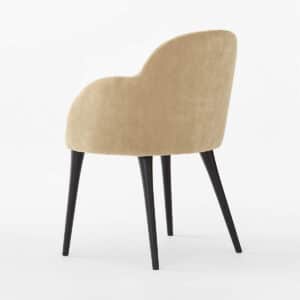 Miri Dining Chair angled view for dining room furniture