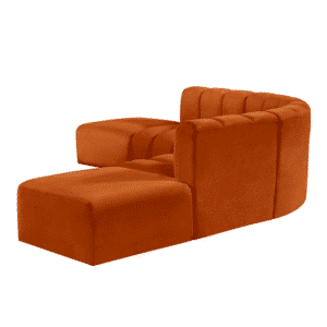 Nitre L Shape L shaped sofa detail view for comfortable living spaces