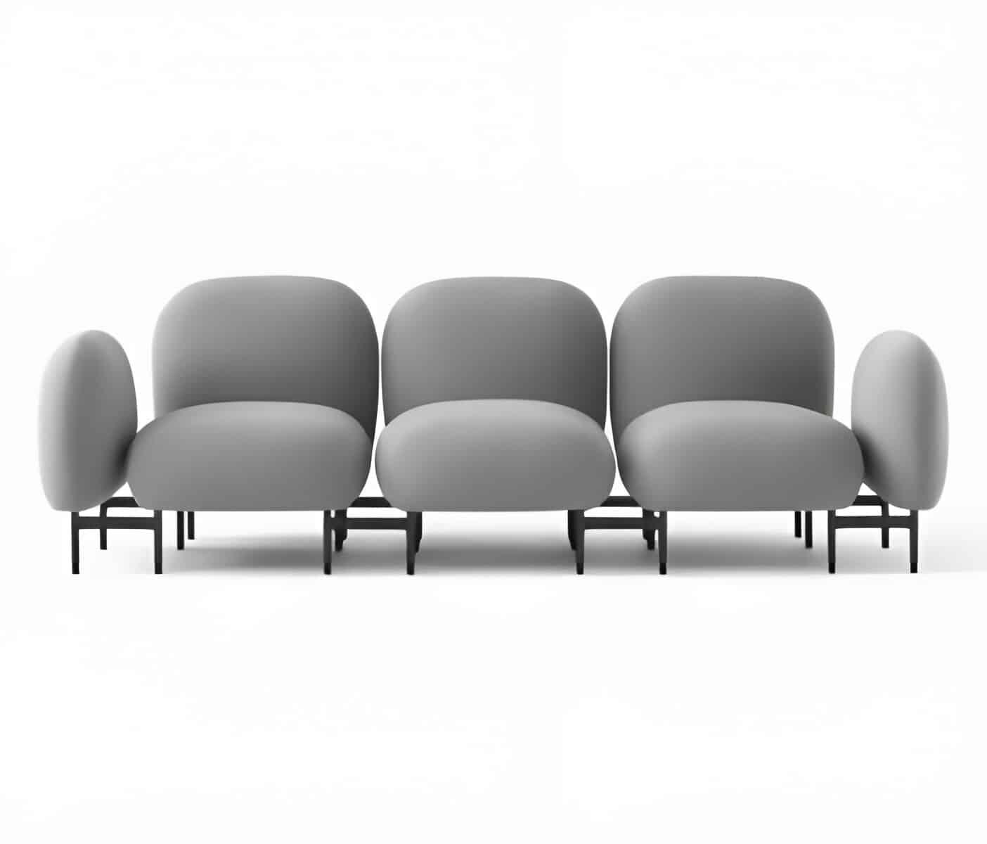 Plyto Living Sofa front view for modern living room sofa furniture