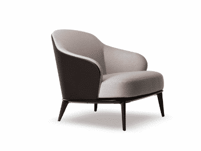 Nest Living Chair side profile for practical home seating