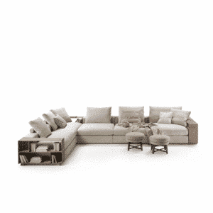 Remix L Shape shown in angled view for stylish home seating
