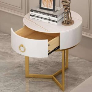 Nila Nightstand Set in graceful comfortable home setting