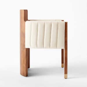 Nilo Dining Chair detail view for dining room furniture